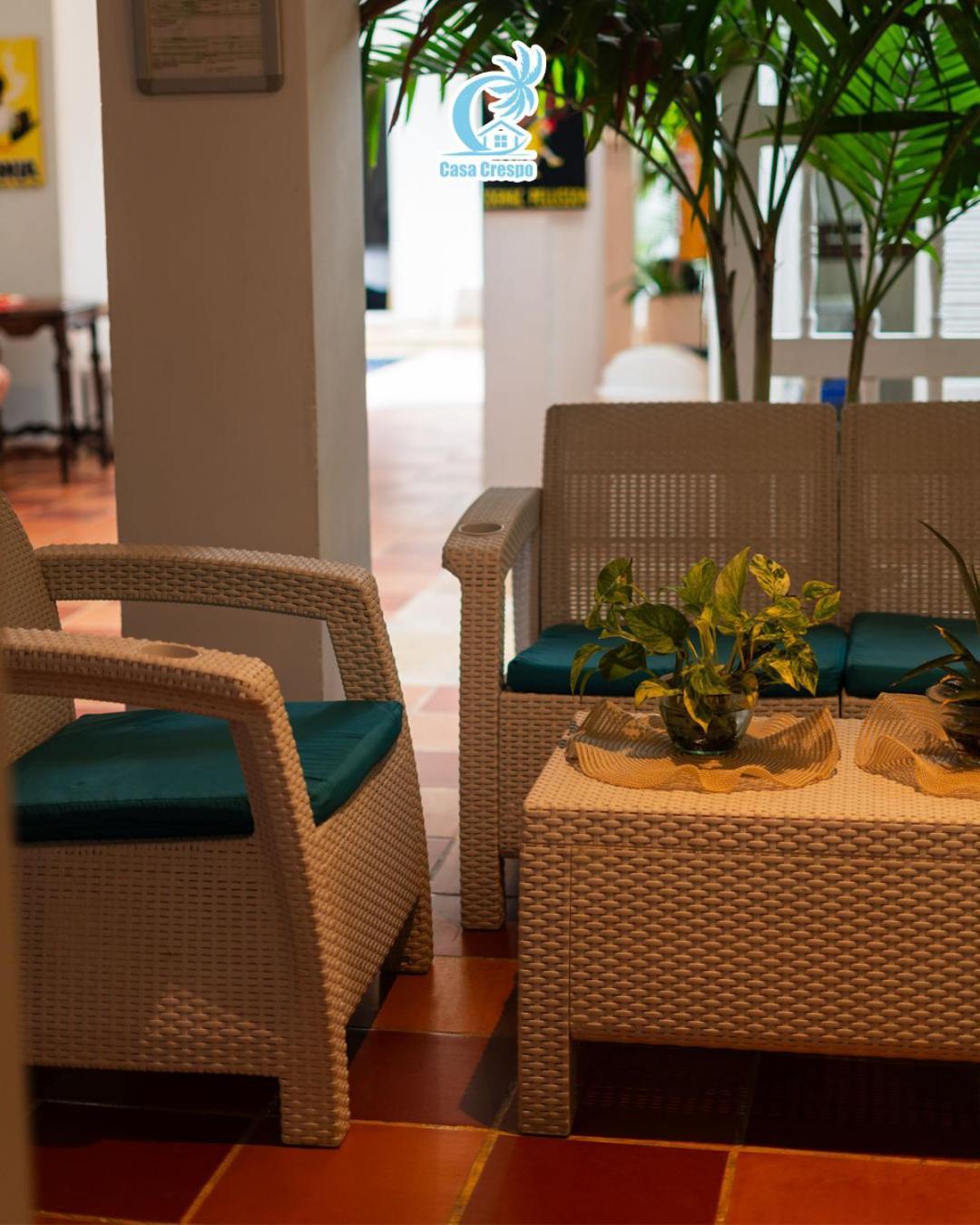 Casa Crespo Bed & Breakfast Cartagena Eksteriør bilde