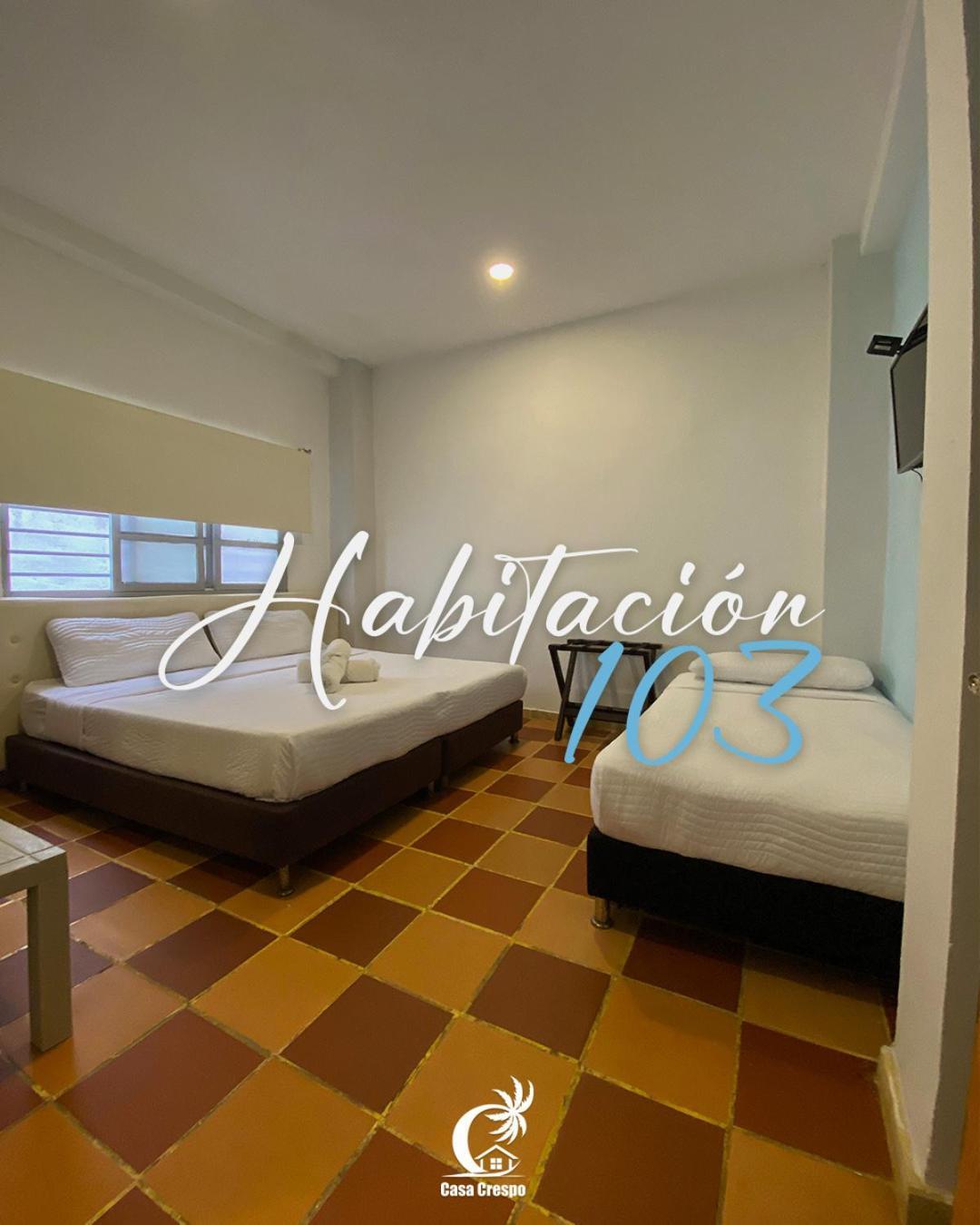 Casa Crespo Bed & Breakfast Cartagena Eksteriør bilde